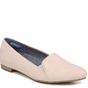 Dr. Scholl's Blush Pleather Flats